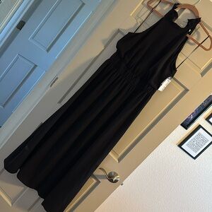NWT Nine West Black Maxi Cocktail Dress